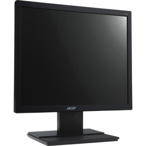 Монитор/ ACER V176Lbmi 17'', Black Matt, 5:4, TN, 1280x1024, 5 (GTG)ms, 250cd, 75Hz, 1xVGA + 1xHDMI(1.4) + SPK, Speakers 1Wx2, Vesa:100x100