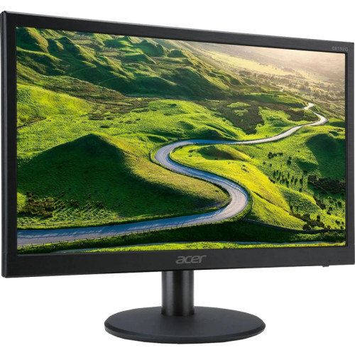 Монитор/ ACER EB192QBBI 18,5'', Black, 16:9, TN, 1366x768, 5ms, 200cd, 60Hz, 1xVGA + 1xHDMI(1.4)