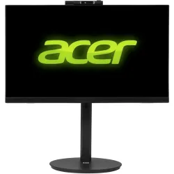 Монитор/ Acer CB242YD5bmiprcx 23,8'',  ZeroFrame, Black, 16:9, IPS, 1920x1080, 1 / 4ms, 250cd, 120Hz, 1xVGA + 1xHDMI(1.4) + 1xDP(1.2)+ USB-B (1up) + FHD Webcam with Mic + Audio In/Out, Speakers 5Wx2, sync: FreeSync, hadj 165