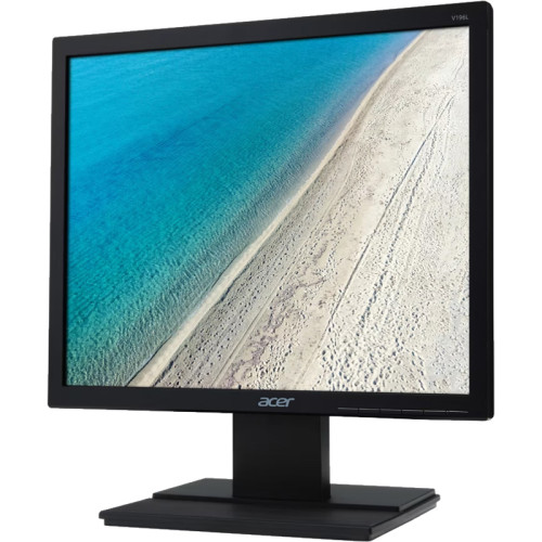 Монитор/ ACER V176Lb 17'',, Black Matt, 5:4, TN, 1280x1024, 5ms, 250cd, 75Hz, VGA, Vesa:100x100
