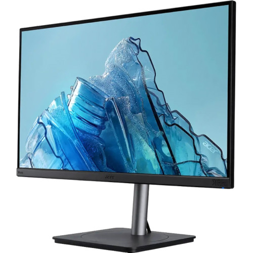 Монитор/ ACER Vero CB243YGbemipruzx 23.8'', ZeroFrame, Black, PCR 85%+OBP 5%, 16:9, IPS, 1920x1080, 1 / 4 (GTG)ms, 300cd, 120Hz, 1xHDMI(1.4) + 1xDP(1.2) + 1xType-C(90W) + SPK + Audio out + USB3.2x3 + USB-B (2up 3down) + RJ45, Speakers 2Wx2, sync: FreeSync