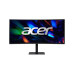 Монитор/ Acer CZ342CURVbmiphuzx 34'', ZeroFrame, Curved 1000R, Black, 21:9, VA, 3440x1440, 0,5ms, 300cd, 180Hz, HDMI(2.0), DP(1.4), Type-C(65W), USB2.0, USB-B (2up 2down), Speakers 3Wx2, FreeSync Premium, HDR 10, hadj 110, Vesa:100x100