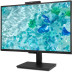 Монитор/ ACER B248YGbemiqprcuzx 23,8'', ZeroFrame, Black, PCR 85% + OBP 5%, 16:9, IPS, 1920x1080, 4ms, 300cd, 120Hz, 1xHDMI(2.0) + 1xDP(1.2) + 1xDP Out + Type-C(PD100W) + 1xDP Out + RJ45 + USB Hub(3.2) + USB-B(2up 3down) + Webcam + SPK + Audio Out, Speake Монитор/ ACER B248YGbemiqprcuzx 23,8'', ZeroFrame, Black, PCR 85% + OBP 5%, 16:9, IPS, 1920x1080, 4ms, 300cd, 120Hz, 1xHDMI(2.0) + 1xDP(1.2) + 1xDP Out + Type-C(PD100W) + 1xDP Out + RJ45 + USB Hub(3.2) + USB-B(2up 3down) + Webcam + SPK + Audio Out, Speake