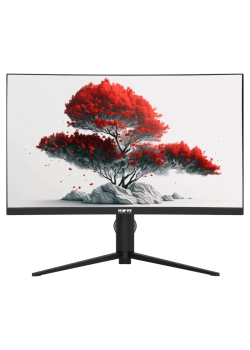 Монитор RDW2706C ЕМТЦ.467846.028-02 изогнутый 2560x1440(QHD) VA 75Hz 1мс 178°/178 300cd HDMI DP Type-C(15W) аудио выход, 1*USB-HUB 4*USB-A Рег. по высоте, Поворот вокруг своей оси(лево/право), Наклон, внешний БП, Динамики, черный, реестр 10612843