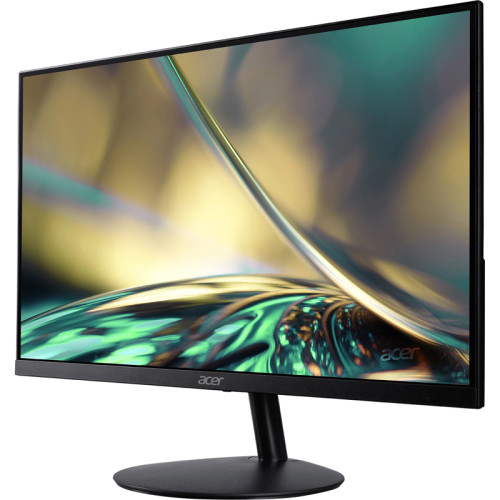 Монитор/ ACER SA272Ebi 27'', ZeroFrame, Ultra Thin Black Matt with glossy foot stand, 16:9, IPS, 1920x1080, 1 / 4ms, 250cd, 100Hz, 1xVGA + 1xHDMI(1.4), FreeSync