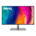 Benq PD3225U 31,5'', 3840x2160, IPS,  60Hz, 1000:1, 400cd, 5ms, HDMI, DP; 3*USB 3.2; USB C*90W, Thunderbolt 3, Speakers, Height adj 110, 99% sRGB, Flicker-free;Low Blue Light, Calibration Report, 3Y, Grey