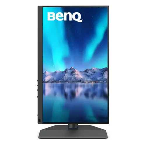 Мониторы/ Benq SW272U 27'', 3840x2160, IPS,  60Hz, 1000:1, 400cd, 5ms, 2*HDMI, DP; 2*USB 3.0, USB C*90W, Thunderbolt 3,  Height adj 140, Pivot, 100% sRGB, Flicker-free;Low Blue Light, Calibration Report, Shading Hood, 3Y, Grey