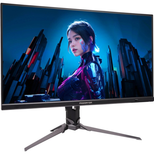 Монитор/ ACER Predator XB323QKV4bmiiprx 31.5'', ZeroFrame, Black, 16:9, IPS, 3840x2160, 1 / 0,5 (GTG, Min.)ms, 250cd, 160Hz, 2xHDMI(2.1) + 1xDP(1.4) + SPK + Audio Out, Speakers 2Wx2, sync: FreeSync Premium Pro/G-Sync Compatible, hdr: HDR 10, hadj 150 Vesa Монитор/ ACER Predator XB323QKV4bmiiprx 31.5'', ZeroFrame, Black, 16:9, IPS, 3840x2160, 1 / 0,5 (GTG, Min.)ms, 250cd, 160Hz, 2xHDMI(2.1) + 1xDP(1.4) + SPK + Audio Out, Speakers 2Wx2, sync: FreeSync Premium Pro/G-Sync Compatible, hdr: HDR 10, hadj 150 Vesa