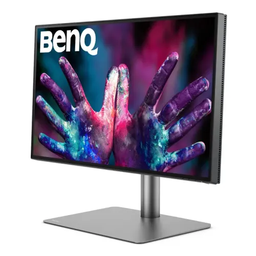 Benq PD2725U 27'', 3840x2160, IPS,  60Hz, 1200:1, 400cd, 5ms, 2*HDMI, DP; 4*USB 3.0; Thunderbolt 3, Speakers, Height adj 150, Pivot, 100% sRGB, Flicker-free;Low Blue Light, Calibration Report, 3Y, Grey