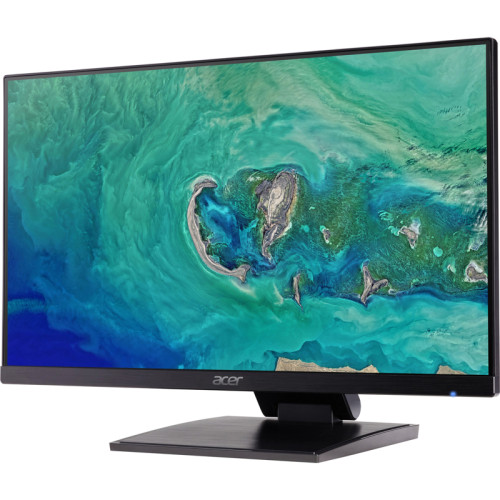 Монитор/ ACER UT241YAbmihuzx 23,8'', ZeroFrame, Black, 10 point MultiTouch, 16:9, IPS, 1920x1080, 1 / 4ms, 250cd, 75Hz, 1xHDMI(1.4) + 1xType-C(90W) + Audio out + USB3.2x3+USB-B(2up 3down), Speakers 2Wx2, sync Free Sync, H.Adj. 125