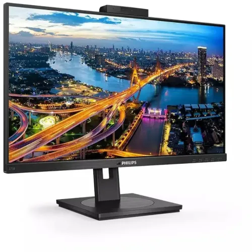 Монитор Philips 275B1H  27'', 2560x1440, IPS, 75hz, 50M:1, 350cd, 4ms, DVI, HDMI 1.4, DP 1.2, 4xUSB 3.2, Speakers, H. adj 150mm, pivot, VESA, 3Y, Black/ Philips 275B1H  27'', 2560x1440, IPS, 75hz, 50M:1, 350cd, 4ms, DVI, HDMI 1.4, DP 1.2, 4xUSB 3.2, Speak
