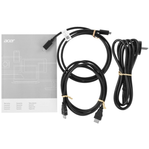 Монитор Acer CB272UE3bmiprux 27'', 16:9, IPS, QHD, 1/4ms, 350cd, 100Hz, HDMI, DP, USB-C, SPK, HAS