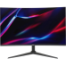 Монитор/ Acer XZ320QS3bmiiphx 31,5'', ZeroFrame, Curved 1500R, Black, VA, 1920x1080, 1ms, 250cd, 180Hz, 2xHDMI(2.0), DP(1.4), Speakers 2Wx2, FreeSync, HDR 10, h. adj 100, Vesa:100x100