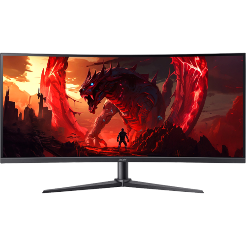 Монитор Acer Nitro XZ340CURJ0bmiiphx 34'' 1500R, 21:9, VA, UWQHD, 1/5ms, 250cd, 120Hz, HDMI, DP, HAS