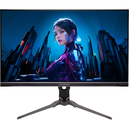 Монитор/ ACER Predator XB273KV5bmiiprx 27'', ZeroFrame, Black, 16:9, IPS, 3840x2160, 1 / 0,5 (GTG, Min.)ms, 400cd, 160Hz, 2xHDMI(2.1) + 1xDP(1.4) + SPK + Audio Out, Speakers 2Wx2, sync: FreeSync Premium, hdr: HDR 400, hadj 150, DE: Delta E<1, Vesa:100x100