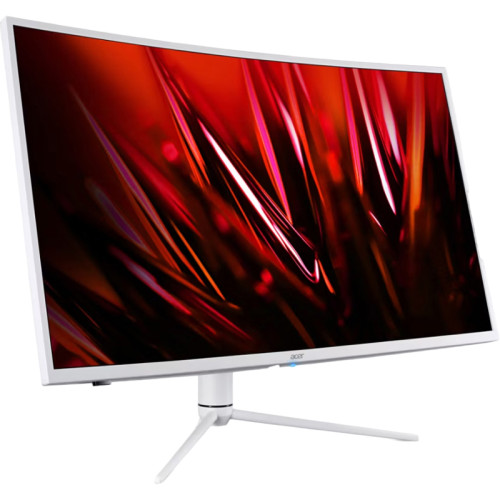 Монитор/ ACER XZ396QUPWMIIPPHX 38,5'', Curved 3000R White, 16:9, VA, 2560x1440, 1ms, 350, 400cd, 175Hz, 2xHDMI(2.0) + 2xDP(1.4) + Audio out, Speakers 2Wx2, sync: FreeSync Premium, hdr: HDR 400, hadj 70