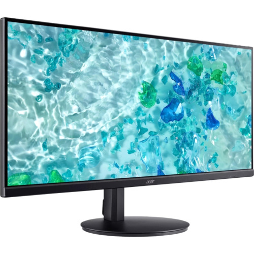 Монитор/ ACER Vero CB342CUG0bmiiphzx 34'', ZeroFrame, Black, PCR 35%, 21:9, IPS, 3440x1440, 1 (VRB)ms, 400cd, 120Hz, 2xHDMI(2.1) + 1xDP(1.2) + SPK + Audio Out + 2xUSB 3.2 + USB-B (1up 2down), Speakers 3Wx2, sync: FreeSync Premium, hdr: HDR 10, hadj 150 Ve Монитор/ ACER Vero CB342CUG0bmiiphzx 34'', ZeroFrame, Black, PCR 35%, 21:9, IPS, 3440x1440, 1 (VRB)ms, 400cd, 120Hz, 2xHDMI(2.1) + 1xDP(1.2) + SPK + Audio Out + 2xUSB 3.2 + USB-B (1up 2down), Speakers 3Wx2, sync: FreeSync Premium, hdr: HDR 10, hadj 150 Ve