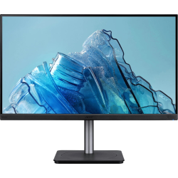 Монитор/ ACER Vero CB243YGbemipruzx 23.8'', ZeroFrame, Black, PCR 85%+OBP 5%, 16:9, IPS, 1920x1080, 1 / 4 (GTG)ms, 300cd, 120Hz, 1xHDMI(1.4) + 1xDP(1.2) + 1xType-C(90W) + SPK + Audio out + USB3.2x3 + USB-B (2up 3down) + RJ45, Speakers 2Wx2, sync: FreeSync
