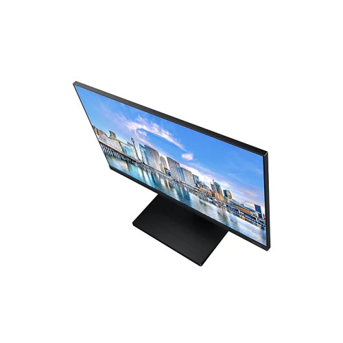 Samsung F24T450FZI 23.8'' LCD IPS LED monitor, 1920x1080, 5(GtG)ms, 250 cd/m2, 178°/178°, MEGA DCR (static 1000:1), HDMIx2, DP, USB 2.0x2, speakers, VESA 100x100 mm, HDMI cable, HAS, внутренний БП, EnergyStar, black