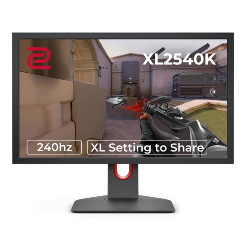 Benq XL2540K 24.5'', 1920x1080, TN,  240Hz, 12M:1, 320cd, 1ms, 3xHDMI, DP, FreeSync, Height adj 155, Pivot, 3Y, Black