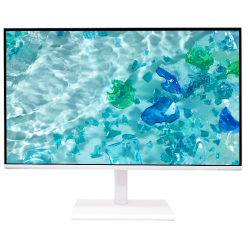 Монитор/ ACER Vero B277Gwmiprx 27'', ZeroFrame, White, PCR 85% + OBP 5%, 16:9, IPS, 1920x1080, 4 (GTG)ms, 250cd, 120Hz, 1xVGA + 1xHDMI(1.4) + 1xDP(1.2) + SPK + Audio in/Out, Speakers 2Wx2, sync: FreeSync, hadj 165, Vesa:100x100