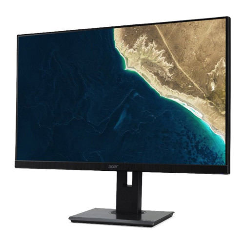 Монитор/ ACER B247YEwmiprxv 23,8'', ZeroFrame, White, 16:9, IPS, 1920x1080, 4ms, 250cd, 100Hz, 1xVGA + 1xHDMI + 1xDP(1.2) + Audio In/Out, Speakers 2Wx2, H.Adj. 150