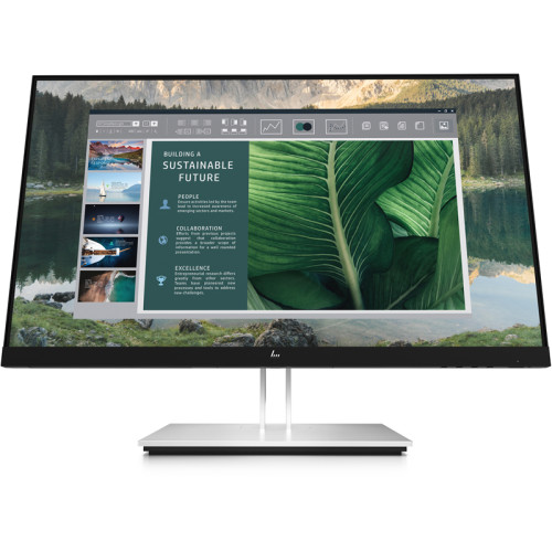 Монитор/ HP E24u G4 FHD Monitor 23.8'' (1920 x 1080), IPS, 178/178, 5мс, 250nit, DP/DPout/HDMI, 5USB, LTSP, 1y