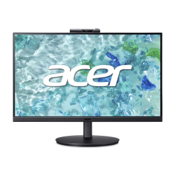 Монитор/ ACER CB272D3BMIPRCX 27'', ZeroFrame Yes, Black, 16:9, IPS, 1920x1080, 1 / 4ms, 250cd, 100Hz, 1xVGA + 1xHDMI(1.4) + 1xDP(1.2) + Webcam + Audio In/Out, Speakers 2Wx2, sync: FreeSync, hadj 165