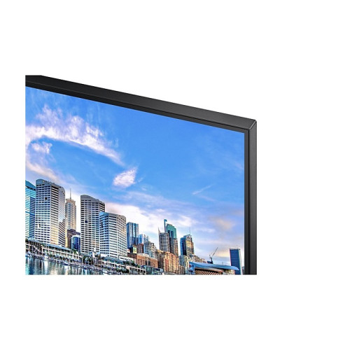 Samsung F24T450FZI 23.8'' LCD IPS LED monitor, 1920x1080, 5(GtG)ms, 250 cd/m2, 178°/178°, MEGA DCR (static 1000:1), HDMIx2, DP, USB 2.0x2, speakers, VESA 100x100 mm, HDMI cable, HAS, внутренний БП, EnergyStar, black
