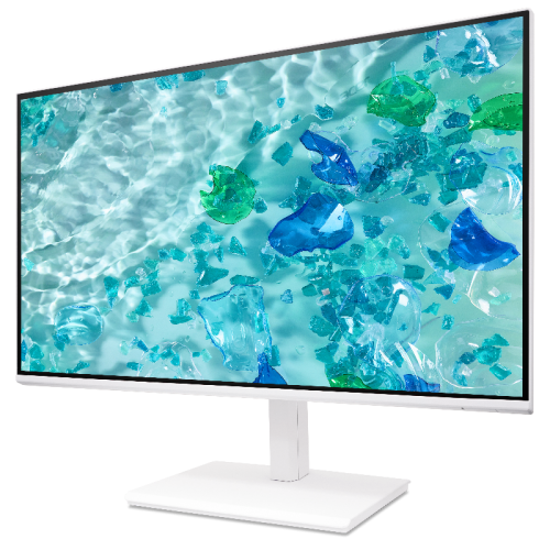 Монитор/ ACER Vero B277Gwmiprx 27'', ZeroFrame, White, PCR 85% + OBP 5%, 16:9, IPS, 1920x1080, 4 (GTG)ms, 250cd, 120Hz, 1xVGA + 1xHDMI(1.4) + 1xDP(1.2) + SPK + Audio in/Out, Speakers 2Wx2, sync: FreeSync, hadj 165, Vesa:100x100