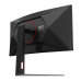 AOC CU34G4 34'', Curved, 3440x1440, VA, 180hz, 80M:1, 300cd, 0.5ms, 2xHDMI 2.0, DP 1.4, H. adj 130mm, pivot, VESA, 3Y, Black/redIPS, 75Hz, 20M:1, 250cd, 4ms, HDMI 1.4, DisplayPort 1.2, VESA, 3Y, White/Silver