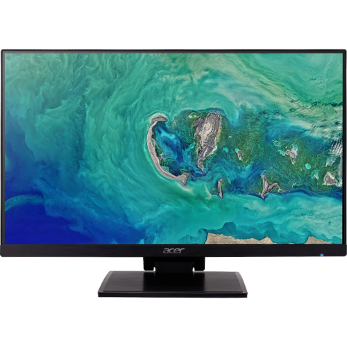 Монитор/ ACER UT241YBbemiphuzx 23.8'', ZeroFrame, Black, 10 point MultiTouch, PCR 85%+OBP 5%, 16:9, IPS, 1920x1080, 4 (GTG)ms, 250cd, 120Hz, 1xHDMI(1.4) + 1xDP(1.2) + 1xType-C(90W) + RJ45 + SPK + Audio Out + USB 3.2x2+USB-B (2up 2down), Speakers 2Wx2, syn
