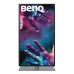 Benq PD2725U 27'', 3840x2160, IPS,  60Hz, 1200:1, 400cd, 5ms, 2*HDMI, DP; 4*USB 3.0; Thunderbolt 3, Speakers, Height adj 150, Pivot, 100% sRGB, Flicker-free;Low Blue Light, Calibration Report, 3Y, Grey