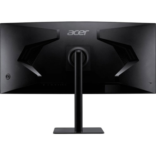 Монитор/ Acer CZ342CURVbmiphuzx 34'', ZeroFrame, Curved 1000R, Black, 21:9, VA, 3440x1440, 0,5ms, 300cd, 180Hz, HDMI(2.0), DP(1.4), Type-C(65W), USB2.0, USB-B (2up 2down), Speakers 3Wx2, FreeSync Premium, HDR 10, hadj 110, Vesa:100x100