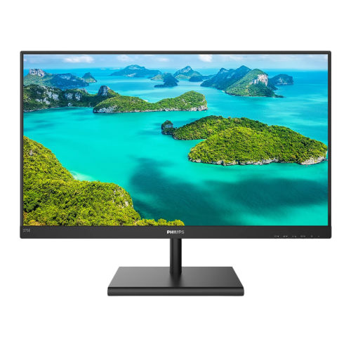 Монитор Philips 275E1S 27'', 2560x1440, IPS, 75hz, 50M:1, 250cd, 4ms, VGA, HDMI, DP 1.2, VESA, 3Y, Black/ Philips 275E1S 27'', 2560x1440, IPS, 75hz, 50M:1, 250cd, 4ms, VGA, HDMI, DP 1.2, VESA, 3Y, Black