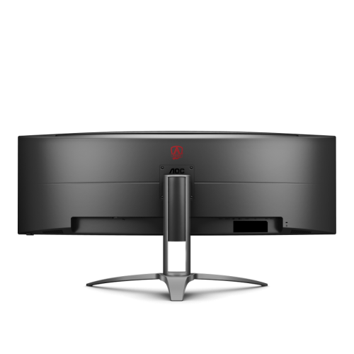 AOC AG493UCX2 49'', Curved, 5120x1440, VA, 165hz, 80M:1, 400cd, 1ms, 3xHDMI 2.0, DP 1.4, 3xUSB 3.2, Type-C 65W, Speakers, H. adj 100mm, 3Y, Black