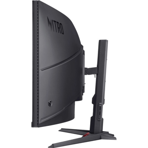 Монитор/ ACER Nitro XZ403CKRbmiiphuzx 39.7'', ZeroFrame, Curved 1000R, Black, 21:9, VA, 5120x2160, 1 / 0,5 (GTG, Min.)ms, 350, 400 peakcd, 180Hz, 2xHDMI(2.1) + 1xDP(1.4) + 1xType-C(90W) + SPK + Audio Out + USB 3.2x2 + USB-B (2up 2down), Speakers 5Wx2, syn