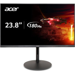 Монитор Acer XF240YM3biiph 23,8'', Black, 16:9, IPS, 1920x1080, 1 / 4ms, 250cd, 180Hz, 2xHDMI, 1xDP, HAS