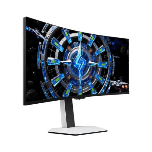 TCL 34C2A, 3440x1440, HVA mini-LED, 2хHDMI, 1хDP, черный и черный/белый TCL 34C2A, 3440x1440, HVA mini-LED, 2хHDMI, 1хDP, черный и черный/белый