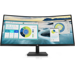 Монитор/ HP P34hc G4 WQHD Curved Monitor 34'' (3440 x 1440), VA, 178/178, 5мс, 250nit, DP/HDMI, 6USB, LT, 1y