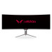 Монитор HISPIDA 49'' 5120x1440, VA, 178/178, 6ms, 320nit, 3000:1, 120Hz, DP/HDMI, 2xUSB-A, FreeSync, LowBlueLight, USB-C 65W, RJ45, LTS, IntPWR, Black, 1y