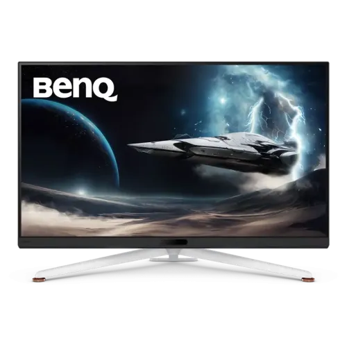 Benq EX321UX 31.5'', 3840x2160, Mini LED, 144Hz, 1000:1, 700cd, 1ms, 3xHDMI, DP, Speakers, 4xUSB, USB C*65W; FreeSync, Height adj 100, 3Y, White