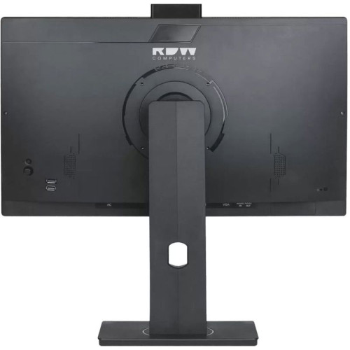 Монитор RDW2402K веб-камера 1920x1080(FHD) IPS 60Hz 5мс 178°/178 250cd VGA HDMI DP USB-hub 2*USB внутренний БП, Рег. по высоте, Портретный режим, Поворот вокруг своей оси(лево/право), Наклон, Динамики, черный реестр МПТ, 1 год