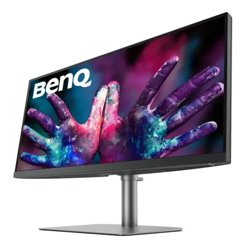 Benq PD3420Q 34', 3440x1440, IPS,  60Hz, 1000:1, 400cd, 5ms, 2*HDMI, DP; 4*USB 3.0; USB C*65W, Speakers, Height adj 150, 100% sRGB, Flicker-free;Low Blue Light, Calibration Report, 3Y, Grey