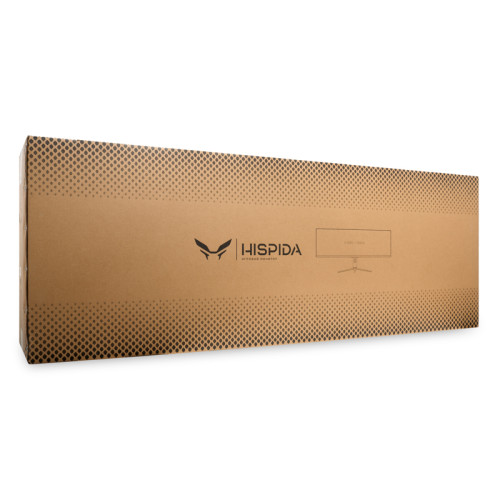 Монитор HISPIDA 49'' 5120x1440, VA, 178/178, 6ms, 320nit, 3000:1, 120Hz, DP/HDMI, 2xUSB-A, FreeSync, LowBlueLight, USB-C 65W, RJ45, LTS, IntPWR, Black, 1y