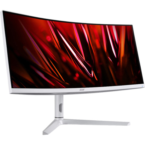 Монитор/ ACER XZ306CXWMIIIPHX 29,5'', ZeroFrame Yes, Curved 1500R White, 21:9, VA, 2560x1080, 1ms, 350, 400cd, 200Hz, 2xHDMI(1.4) + 1xHDMI(2.0) + 1xDP(1.2) + Audio out, Speakers 2Wx2, sync: FreeSync Premium, hdr: HDR 400, hadj 120