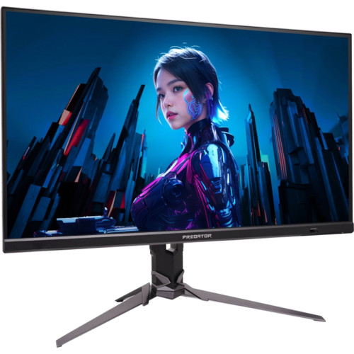 Монитор/ ACER Predator XB273KV5bmiiprx 27'', ZeroFrame, Black, 16:9, IPS, 3840x2160, 1 / 0,5 (GTG, Min.)ms, 400cd, 160Hz, 2xHDMI(2.1) + 1xDP(1.4) + SPK + Audio Out, Speakers 2Wx2, sync: FreeSync Premium, hdr: HDR 400, hadj 150, DE: Delta E<1, Vesa:100x100