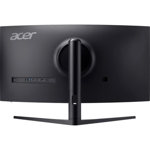 Монитор/ ACER Nitro XZ343CURX0bmiiphuzx 34'', ZeroFrame, Curved 1000R, Black, 21:9, VA, 3440x1440, 1 (VRB)ms, 350, 400 peakcd, 200Hz, 2xHDMI(2.1) + 1xDP(1.4) + 1xType-C(65W) + SPK + Audio Out + 2xUSB 3.2 + USB-B (2up 2down) + Mic array, Speakers 5Wx2, syn