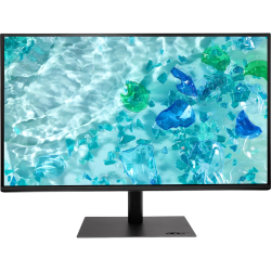 Монитор/ ACER Vero B247YUP1bmiiprx 23.8'', ZeroFrame, Black, PCR 85% + OBP 5%, 16:9, IPS, 2560x1440, 4 (GTG)ms, 350cd, 144Hz, 2xHDMI(2.1) + 1xDP(1.4) + SPK + Audio Out, Speakers 2Wx2, sync: FreeSync, hdr: HDR 10, hadj 165, DE: Delta E<1, Vesa:100x100