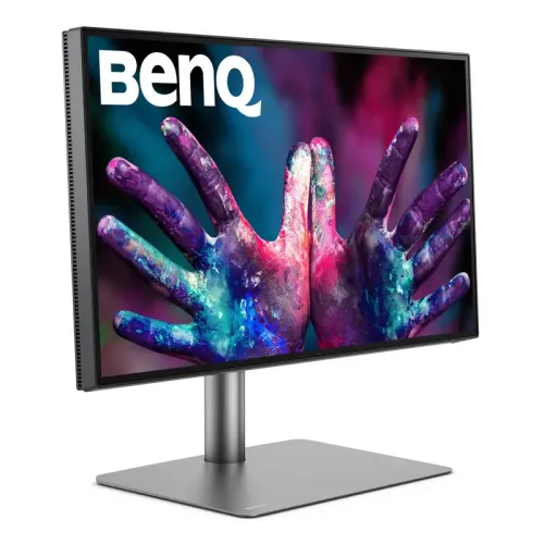 Benq PD2725U 27'', 3840x2160, IPS,  60Hz, 1200:1, 400cd, 5ms, 2*HDMI, DP; 4*USB 3.0; Thunderbolt 3, Speakers, Height adj 150, Pivot, 100% sRGB, Flicker-free;Low Blue Light, Calibration Report, 3Y, Grey